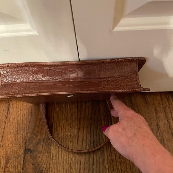 Elaine Turner brown leather handbag - Picture 9 of 11